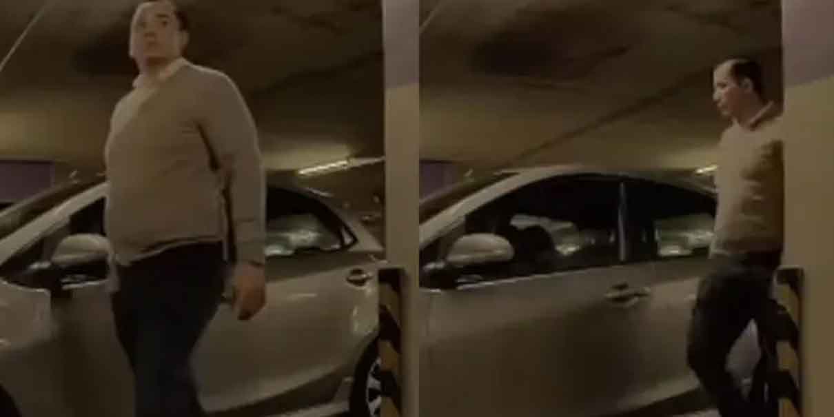 Así operan ‘ratas’ en el estacionamiento de Mitikah: Tesla captó el robo en VIDEO