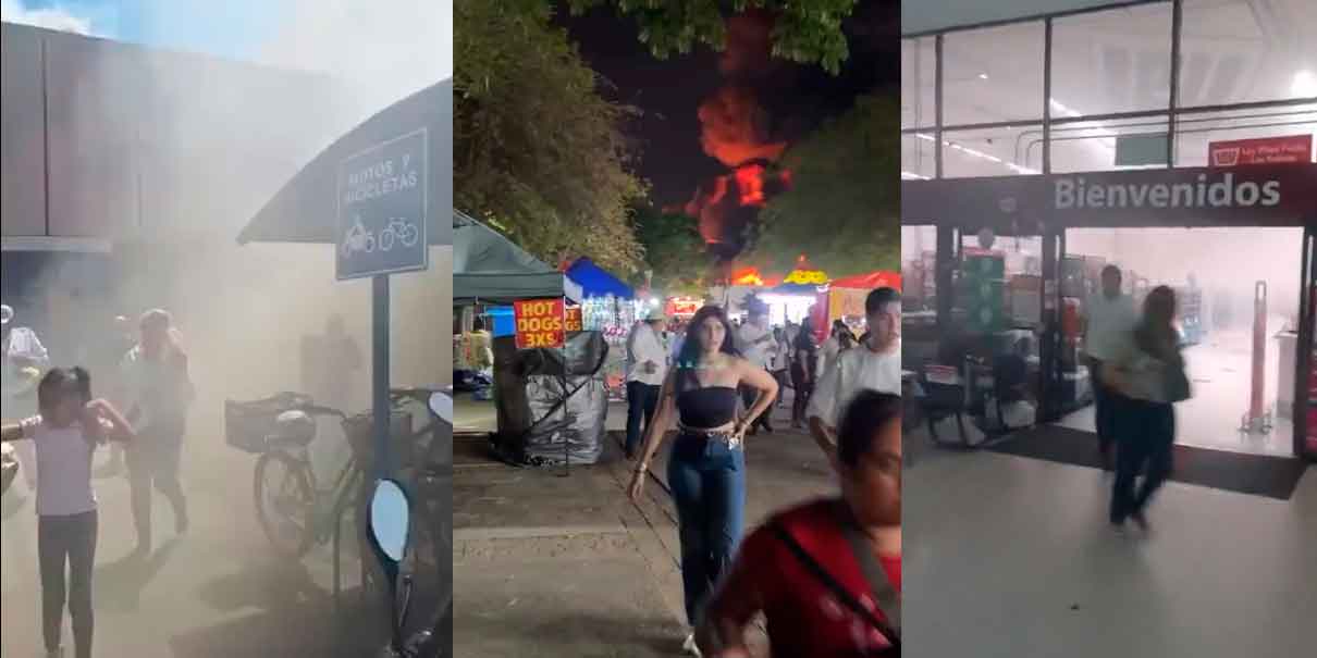 Incendio en plaza Fiesta Las Palmas de Los Mochis deja cinco muertos y decenas de intoxicados