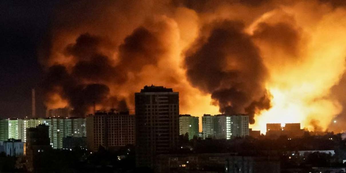 Rusia lanza ataque devastador contra Kiev con 90 misiles hipersónicos