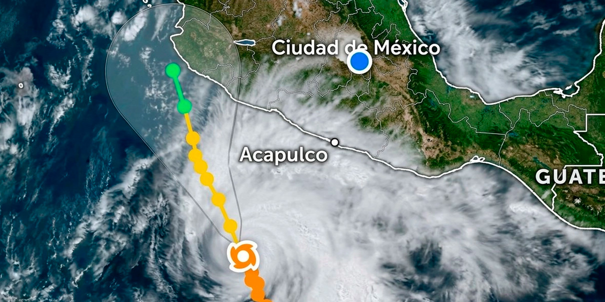 Huracán Vance baja a categoría 1; lluvias fuertes amenazan cuatro estados