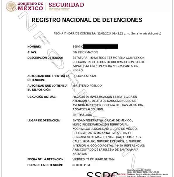 Detienen a “El Jetas”, líder de Los Rodolfos en CDMX