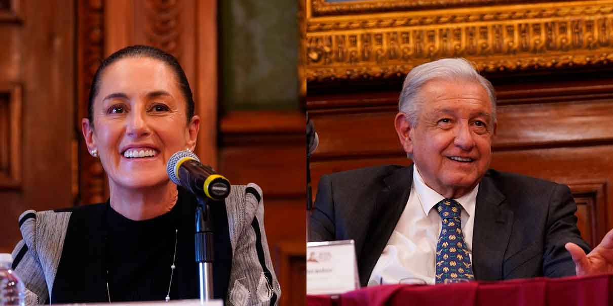 Claudia Sheinbaum y Andrés Manuel López Obrador