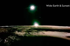 VIDEO. La sonda  “Blue Ghost” capta hermoso atardecer desde la Luna 