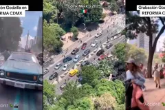 VIDEO. Godzilla x Kong: Supernova graba escenas apocalípticas en CDMX