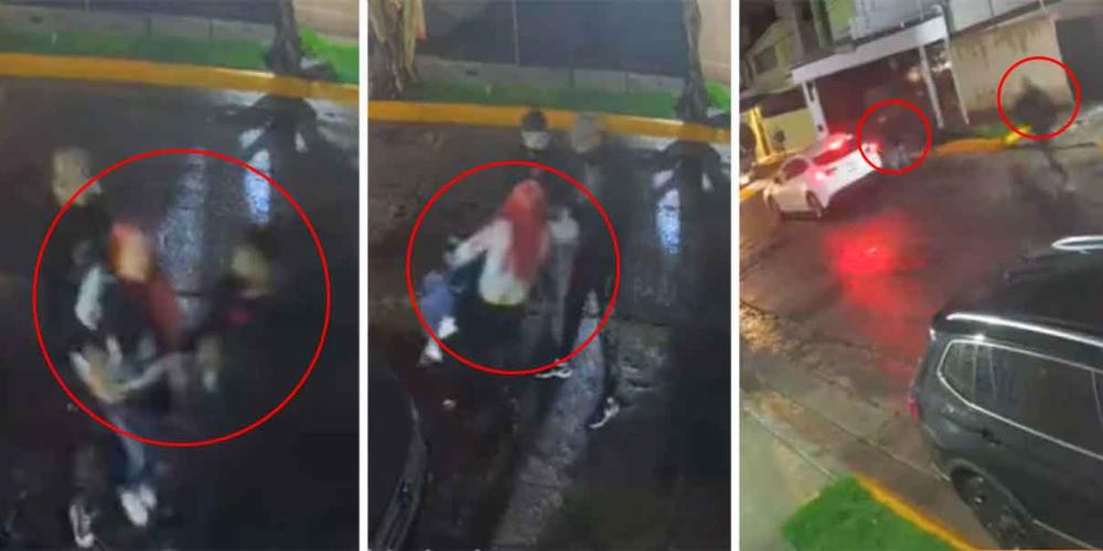 VIDEO. Mujer con su hija en brazos enfrenta a ladrones; evita robo de su camioneta