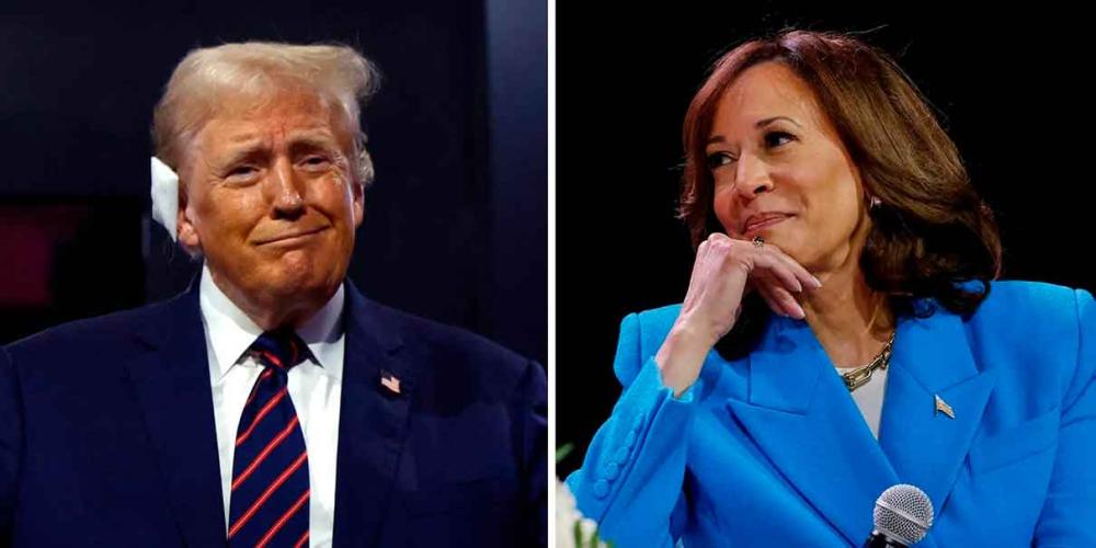 A 11 días de las elecciones en EU, Kamala Harris y Donald Trump empatados en encuesta