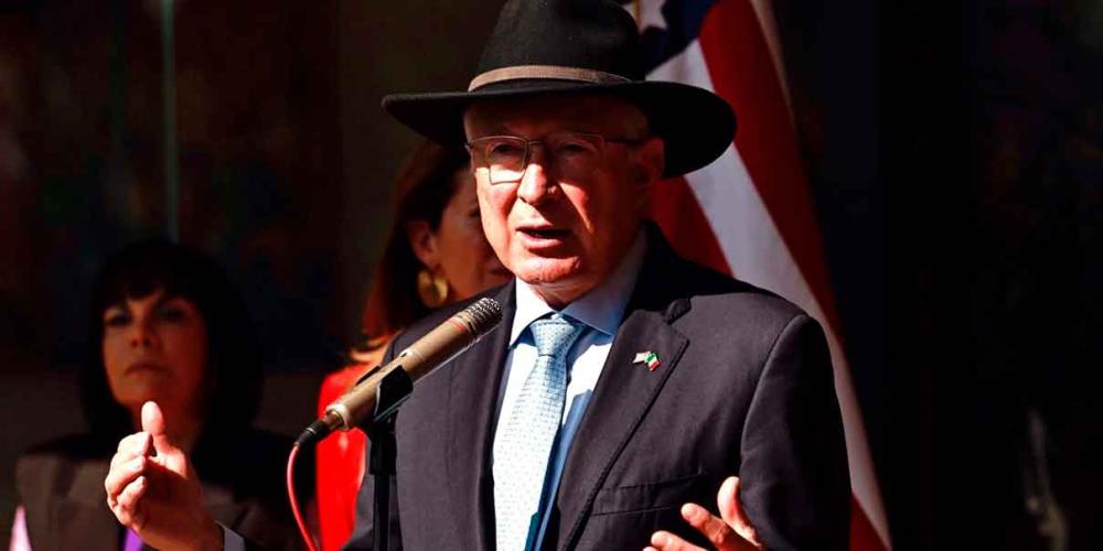 Ken Salazar destaca avances binacionales contra el narco: “Cártel de Sinaloa se está desmantelando"