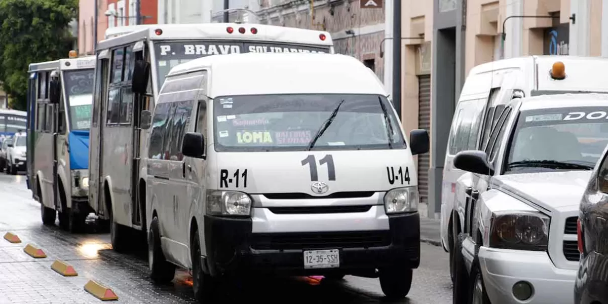 El cobro de piso a los microbuses