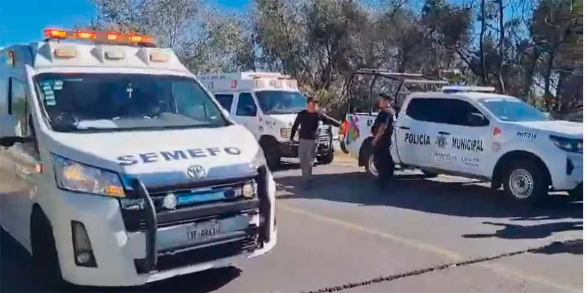 Hallan calcinados cuatro cuerpos en San Pedro Cholula y una mujer embolsada en Valquirico 