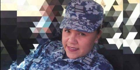 Exigen justicia por el feminicidio de la sargento Karen Araceli Pacheco