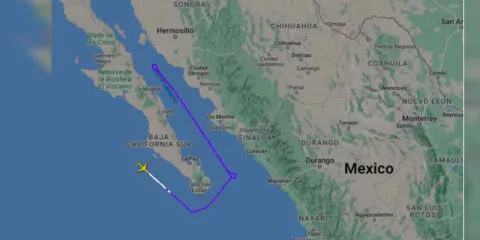 Avión militar de EU voló  sobre espacio aéreo mexicano ¿El acuerdo de Sheinbaum?
