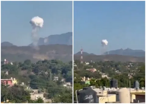 Violencia en Escuinapa, reportan enfrentamientos y uso de explosivos