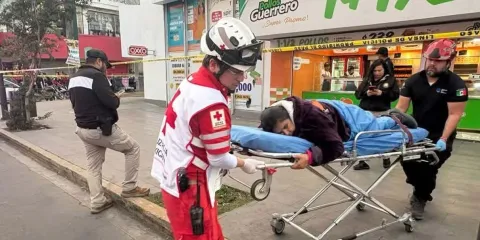 Narcobalacera en Monterrey deja siete transeúntes heridos en el centro de la ciudad
