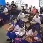 IMÁGENES SENSIBLES. Estudiante apuñala a siete niños en escuela secundaria de Filipinas