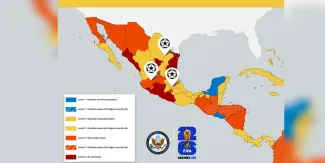 Estados Unidos emite alerta para viajeros del Mundial 2026 en México; estos son los estados con mayor riesgo