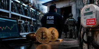 Las criptomonedas y el crimen organizado