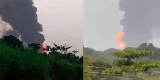 Explosión en planta de sal deja 3 muertos en Jáltipan, Veracruz
