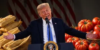 Trump desprecia comercio con México: “Solo tamales picantes y tomates”