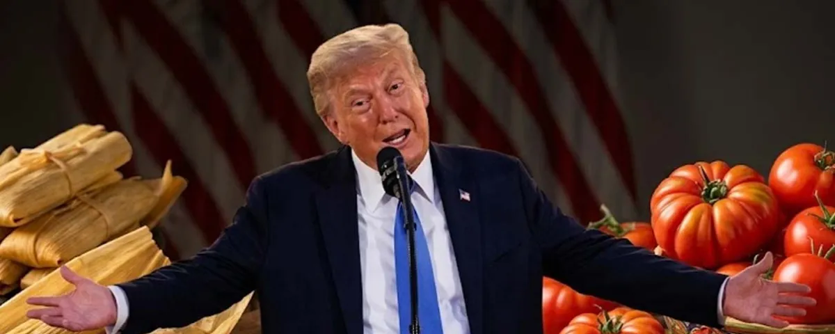 Trump desprecia comercio con México: “Solo tamales picantes y tomates”