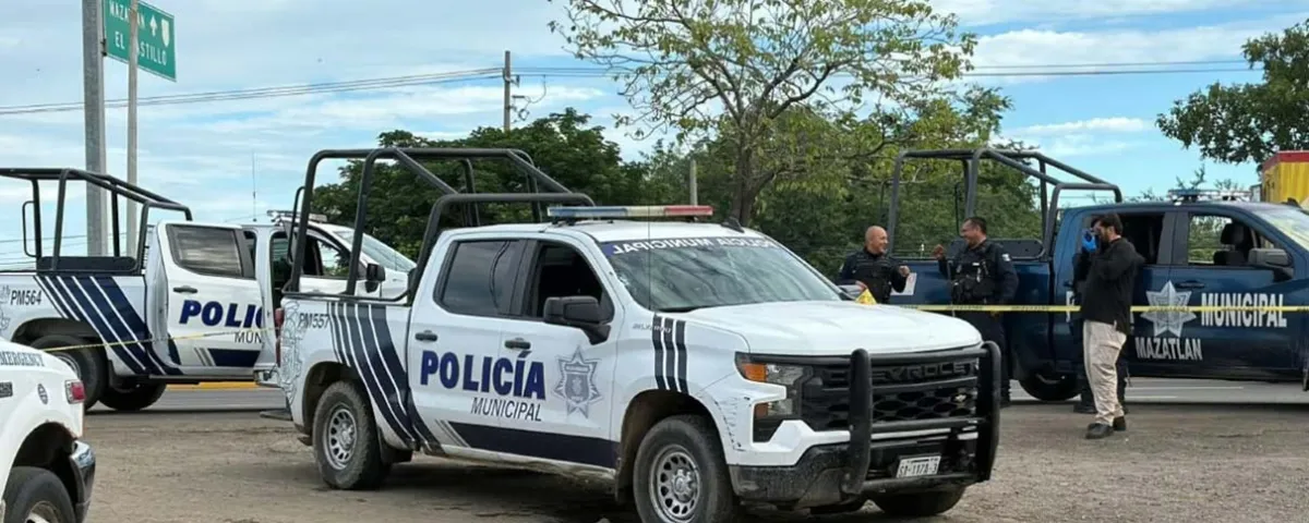 Ataque armado contra policías de Mazatlán deja dos agentes heridos