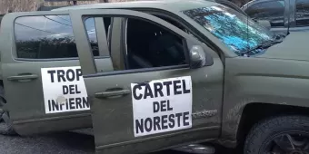 Cártel del Noreste anuncia en narcomanta que comenzó la guerra en Monterrey