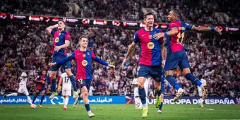 Barcelona se proclama 'supercampeón' con goleada al Real Madrid